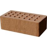 Кирпич облицовочный крафт бархат 250*120*88мм утолщенная стенка 20мм М200кг/см2 щелевой Железногорск