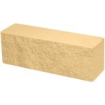 Кирпич облицовочный желтый колотый 250*60*88мм М150кг/см2 полнотелый Силикатстрой