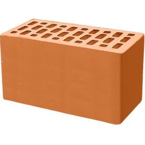 Кирпич строительный керамический 2,1NF красный гладкий 250*120*140мм М250кг/см2 щелевой Вышневолоцкая Керамика