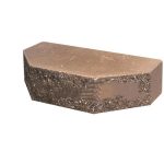 Кирпич облицовочный трапеция Т-2 коричневый скол классический 250*100*65мм М250кг/см2 полнотелый Судогодский