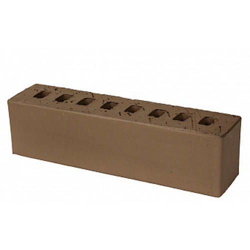 Кирпич облицовочный пустотелый Lode Brunis гладкий, 250*60*65 мм