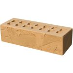 Кирпич облицовочный соломенный скала 250*85*65мм утолщенная стенка 20мм М200кг/см2 щелевой Железногорск