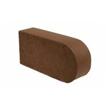Кирпич облицовочный фигурный полнотелый Lode Brunis F22 гладкий, 250*120*65 мм