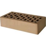 Кирпич облицовочный коричневый гладкий 250*120*65мм стандартная стенка М200кг/см2 щелевой Вышневолоцкая Керамика