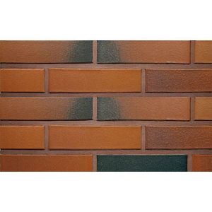 Кирпич Terca Red flame редуцированный гладкий облицовочный, 250*85*65 мм