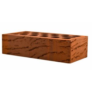 Кирпич облицовочный fusion strong рустик 250*120*65мм утолщенная стенка 20-22мм М200кг/см2 щелевой Керма Premium