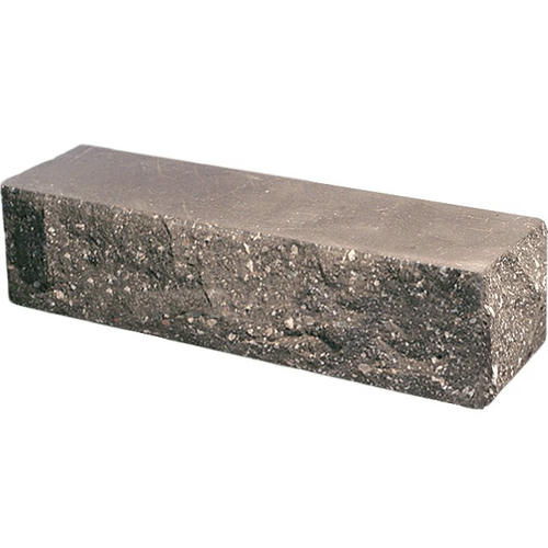 Кирпич облицовочный брусок угловой шоколад скол скала 225*50*65мм М250кг/см2 полнотелый Судогодский