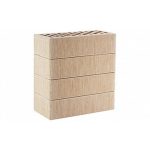 Кирпич облицовочный утолщенный ЛСР белый тростник M150 250*120*65 мм