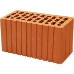 Кирпич строительный керамический 2,1NF красный рифленый 250*120*140мм М250кг/см2 щелевой Вышневолоцкая Керамика