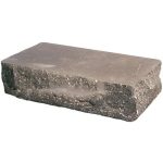 Кирпич облицовочный угловой шоколад скол скала 225*90*65мм М250кг/см2 полнотелый Судогодский