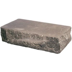 Кирпич облицовочный угловой шоколад скол скала 225*90*65мм М250кг/см2 полнотелый Судогодский