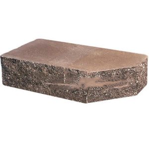 Кирпич облицовочный фигурный Ф-1 терракотовый скол классический 225*100*65мм М250кг/см2 полнотелый Судогодский