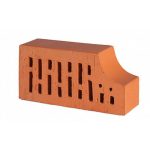 Кирпич облицовочный радиусный пустотелый Lode Janka F13 гладкий, 250*120*65 мм
