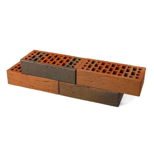 Кирпич облицовочный баварская кладка Глосса риф 250*120*65мм стандартная стенка М150кг/см2 щелевой BRAER — изображение 2