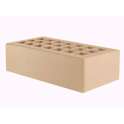 Кирпич облицовочный серый гладкий 250*120*88мм утолщенная стенка 20мм М200кг/см2 щелевой Железногорск