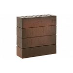 Кирпич клинкерный ЛСР красный флэш Ричмонд винтаж, M300, 250*85*65 мм