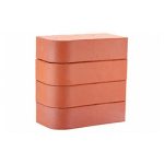 Кирпич облицовочный R-60 красный гладкий 250*120*65мм М400кг/см2 полнотелый ЛСР Кирпич лицевой