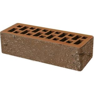 Кирпич облицовочный баварская кладка кора дуба с песком 250*85*65мм стандартная стенка М150кг/см2 щелевой BRAER