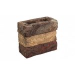 Кирпич облицовочный Донские зори Старая Ситня узорный, 215*102*65 мм