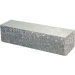 Кирпич облицовочный брусок угловой серый скол классический 225*60*65мм М250кг/см2 полнотелый Судогодский