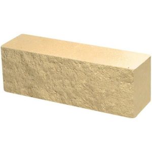 Кирпич облицовочный брусок соломенный скол классический 250*60*88мм М250кг/см2 полнотелый Судогодский