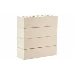 Кирпич клинкерный ЛСР белый Верона винтаж, M300, 250*85*65 мм