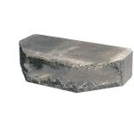 Кирпич облицовочный трапеция Т-2 черный скол скала 250*90*65мм М250кг/см2 полнотелый Судогодский