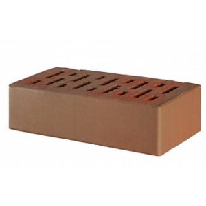 Кирпич облицовочный пустотелый Lode Rudite гладкий, 250*120*65 мм