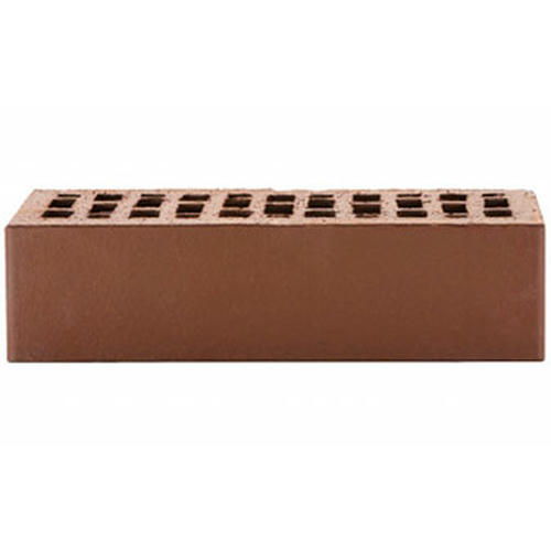 Кирпич облицовочный коричневый гладкий 250*120*65мм утолщенная стенка 20мм М175кг/см2 щелевой ЛСР Кирпич лицевой — изображение 2