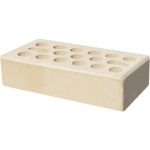 Кирпич облицовочный пшеничное лето гладкий 250*120*65мм стандартная стенка 18-20мм М150кг/см2 щелевой Керма