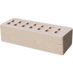 Кирпич облицовочный слоновая кость дерево 250*85*65мм утолщенная стенка 20мм М300кг/см2 щелевой Железногорск