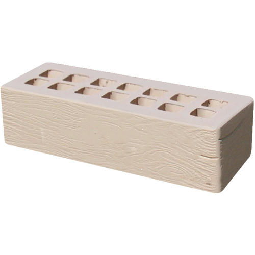 Кирпич облицовочный слоновая кость дерево 250*85*65мм утолщенная стенка 20мм М300кг/см2 щелевой Железногорск