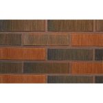 Кирпич Terca Red flame редуцированный шероховатый облицовочный, 250*85*65 мм
