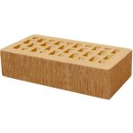 Кирпич облицовочный янтарь береста 250*120*65мм утолщенная стенка 20мм М175кг/см2 щелевой Голицыно