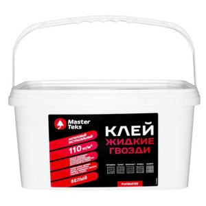 Жидкие гвозди MASTERTEKS PM акриловый экстрасильный 7,2кг белый