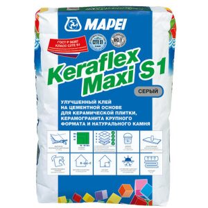 Клей для плитки и керамогранита Mapei Keraflex Maxi S1 серый 25 кг