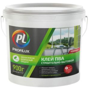 Клей универсальный Profilux ПВА Строительно-бытовой 0,9 кг