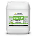 Клей ПВА Лакра Строитель универсальный 10 кг