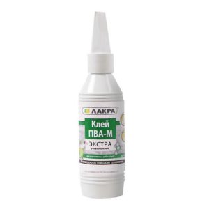 Клей ПВА-М Лакра Экстра универсальный 80 г