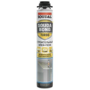 Клей-пена пистолетный Soudal Soundbond Turbo 168513 750 мл