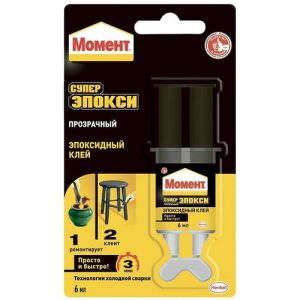 Клей универсальный Момент Супер Эпокси 6 мл