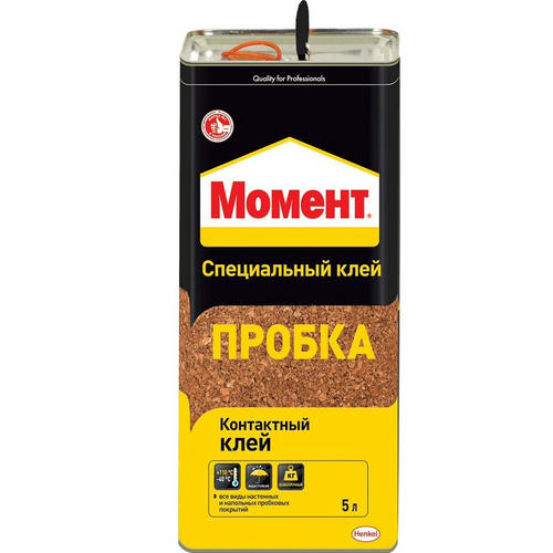 Клей Момент Пробка 5 л