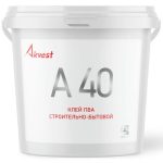 Клей ПВА Аквест 40 строительно-бытовой 10 кг