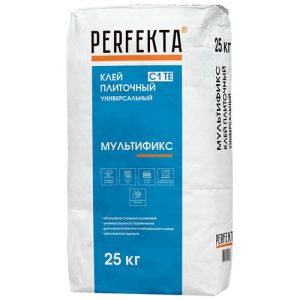 Клей плиточный универсальный Perfekta Мультификс C1 TE 25 кг