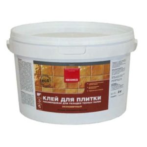 Клей для плитки Neomid 4 кг