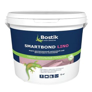 Клей BOSTIK SMARTBOND LINO для бытового линолеума 6кг