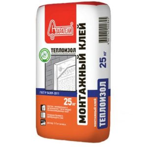 Клей монтажный Старатели Теплоизол 25 кг