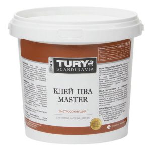 Клей ПВА TURY Master 1кг
