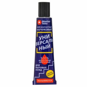Клей контактный MASTERTEKS HM Универсальный каучуковый 40г желто-зеленый