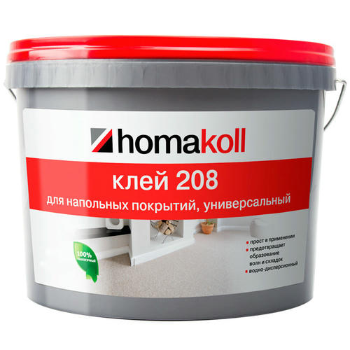 Клей для напольных покрытий Homakoll 208 универсальный 1,3 кг